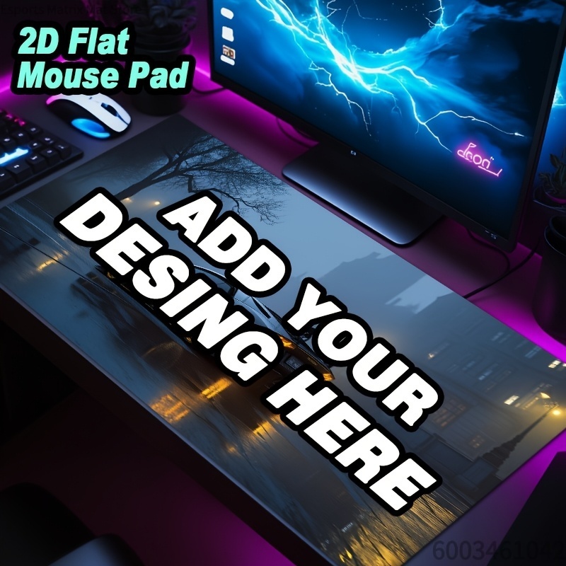 Laptop Accessories Mouse - DIY Custom Logo Mouse Pad Washable