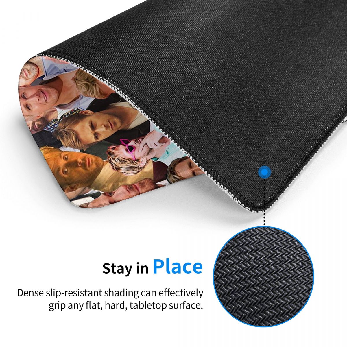 Laptop Accessories Ryans - Ryan Gosling Photo Collage Mouse Pad