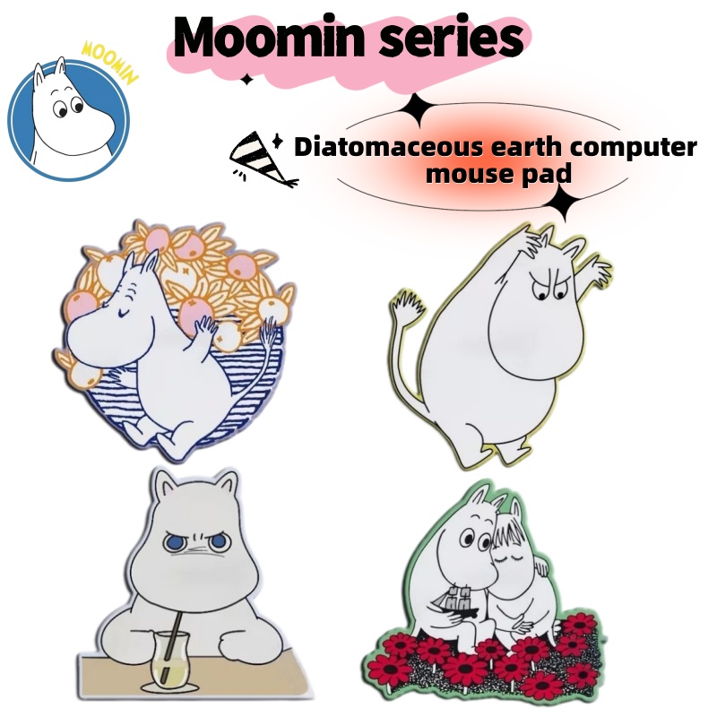 Cute Hippo Moomin Cartoon Diat - огляд і ціна Laptop Accessories Kit