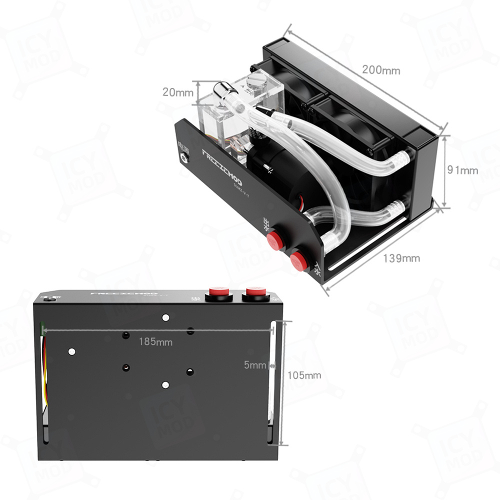 FREEZEMOD Notebook Water Cooli - огляд і ціна Laptop Accessories Kit