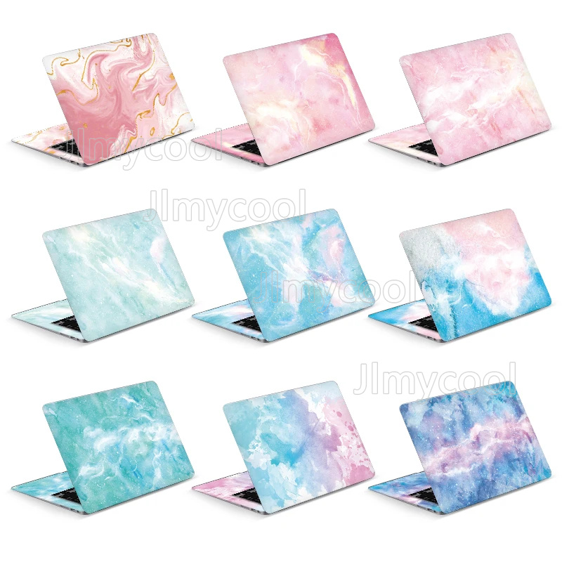 Watercolor Cover Laptop Skins  - огляд і ціна Laptop Accessories Pink