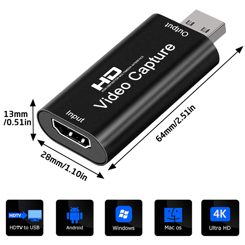 USB 2.0 Video Capture Card HD  - огляд і ціна Monitor Portable Usb