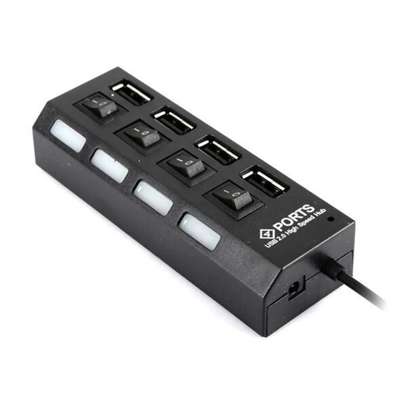 4-Ports USB 2.0 Hub Extension  - огляд і ціна Laptop Accessories Kit