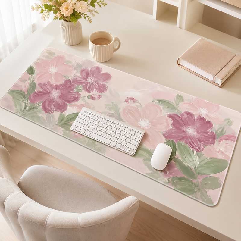 Pink Sakura Watercolor Mouse P - огляд і ціна Laptop Accessories Pink