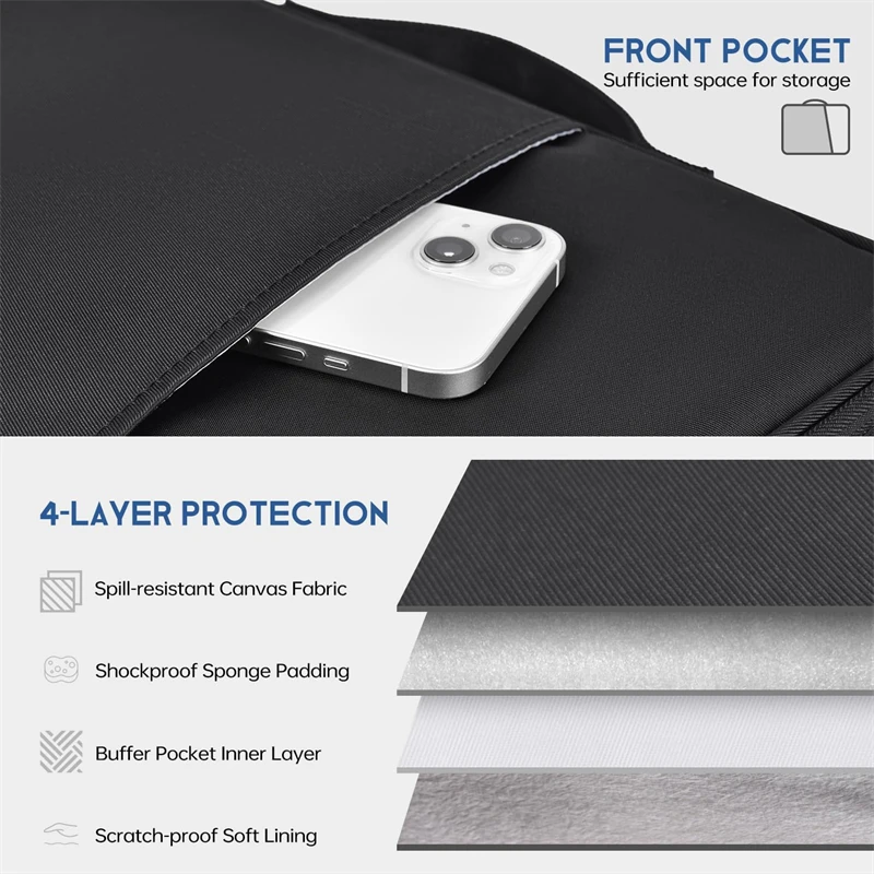 Waterproof Shockproof Handle B - огляд і ціна Laptop Accessories Sleeve