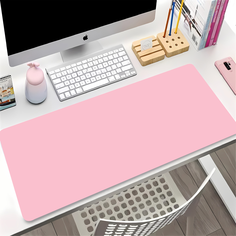 Solid Color Gaming Mouse Pad G - огляд і ціна Laptop Accessories Pink