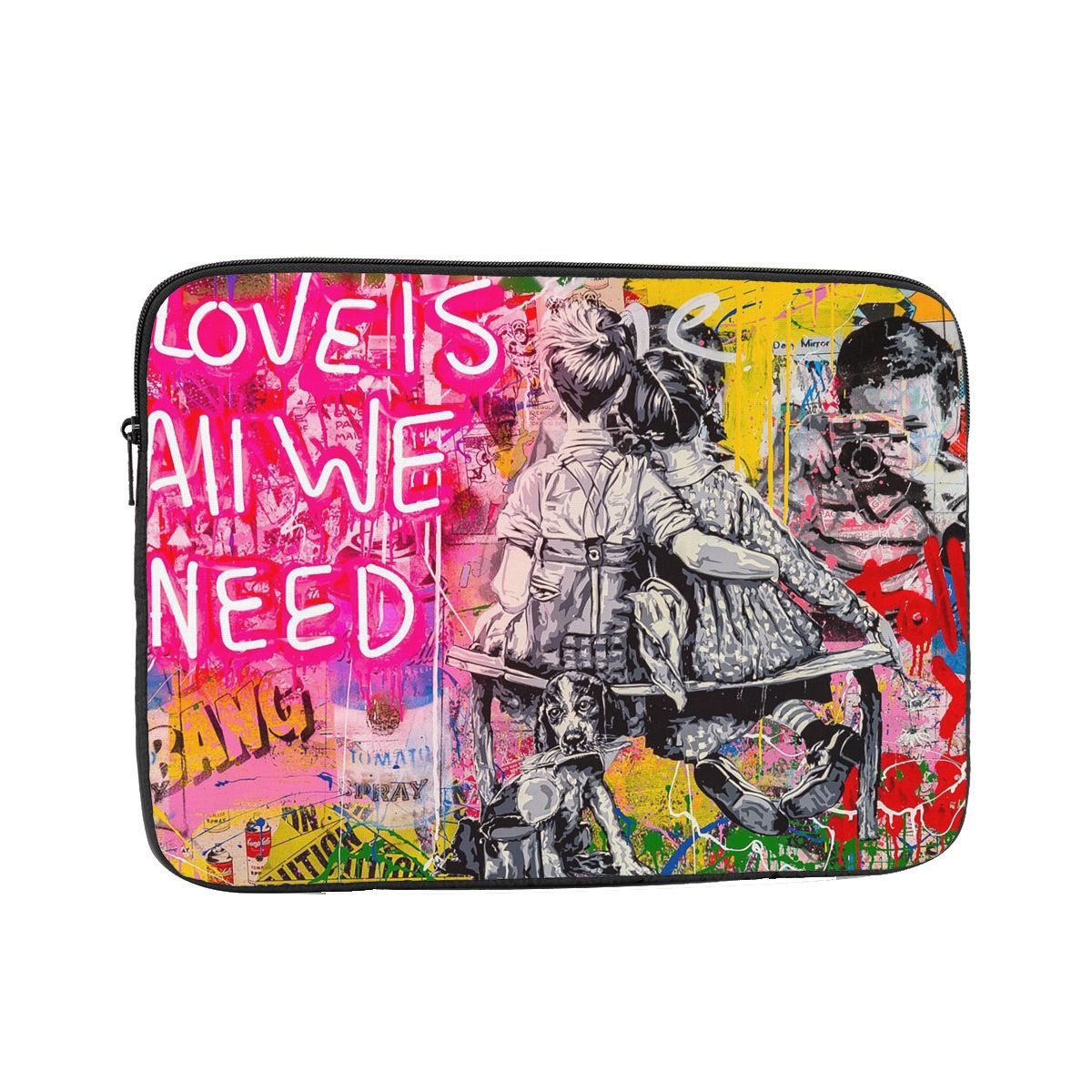 Laptop Liner Sleeve Banksy 12  - огляд і ціна Laptop Sleeve Neoprene