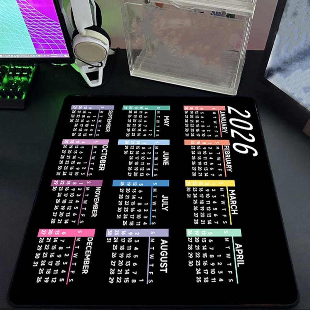 2026 Calendar Mouse Pad Waterp - огляд і ціна Laptop Accessories Mouse