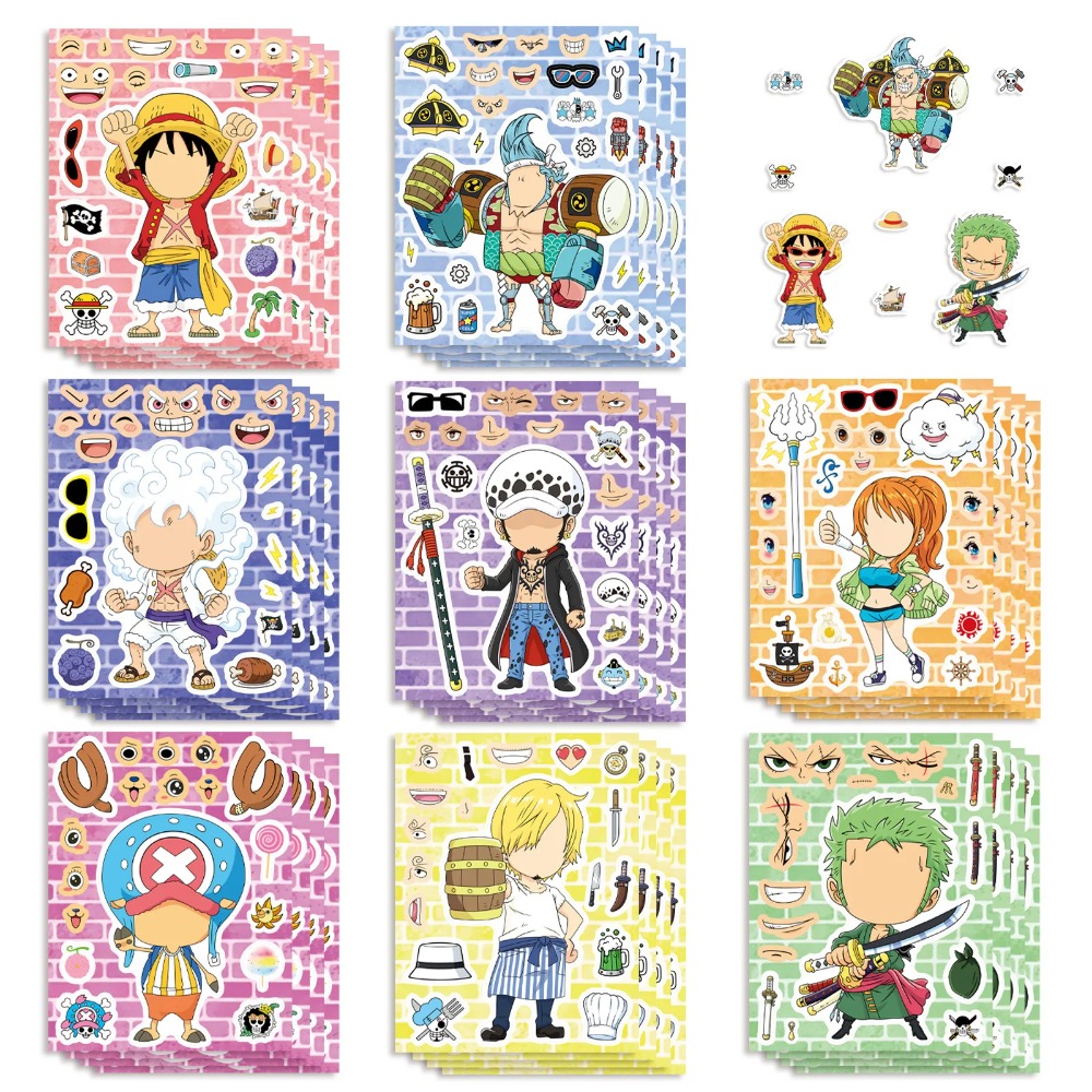 8/16/24Sheets One Piece Luffy  - огляд і ціна Laptop Accessories Kit
