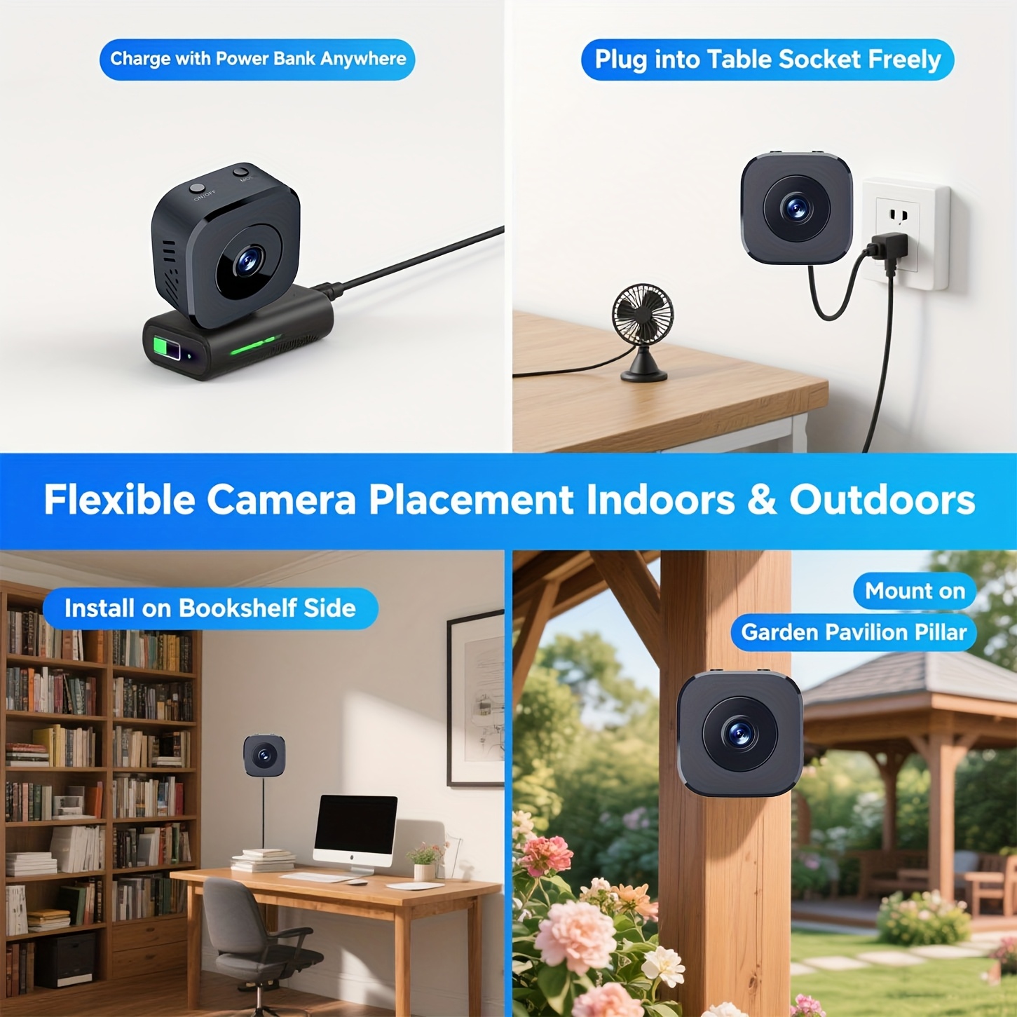 1080P HD Mini WiFi Camera Indo - огляд і ціна Monitor Portable Usb
