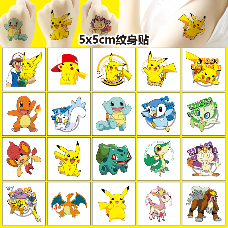 5*5cm 20pcs Pokemon Pikachu Ta - огляд і ціна Laptop Accessories Kit