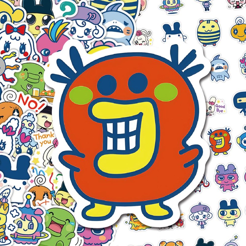 Japanese Tamagotchi Stickers E - огляд і ціна Laptop Accessories Case