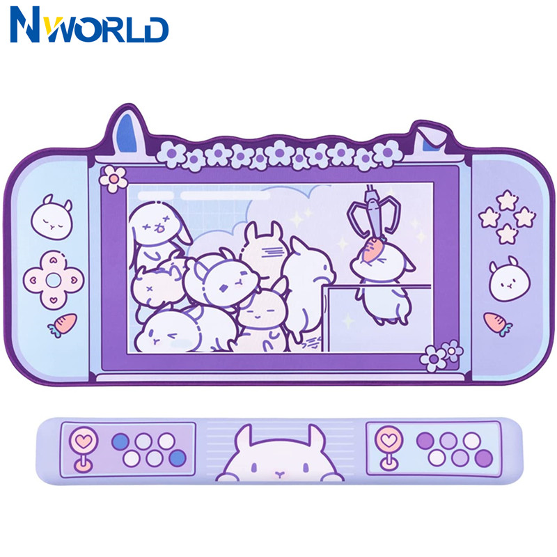 Large Kawaii Gaming Mouse Pad  - огляд і ціна Laptop Accessories Pink