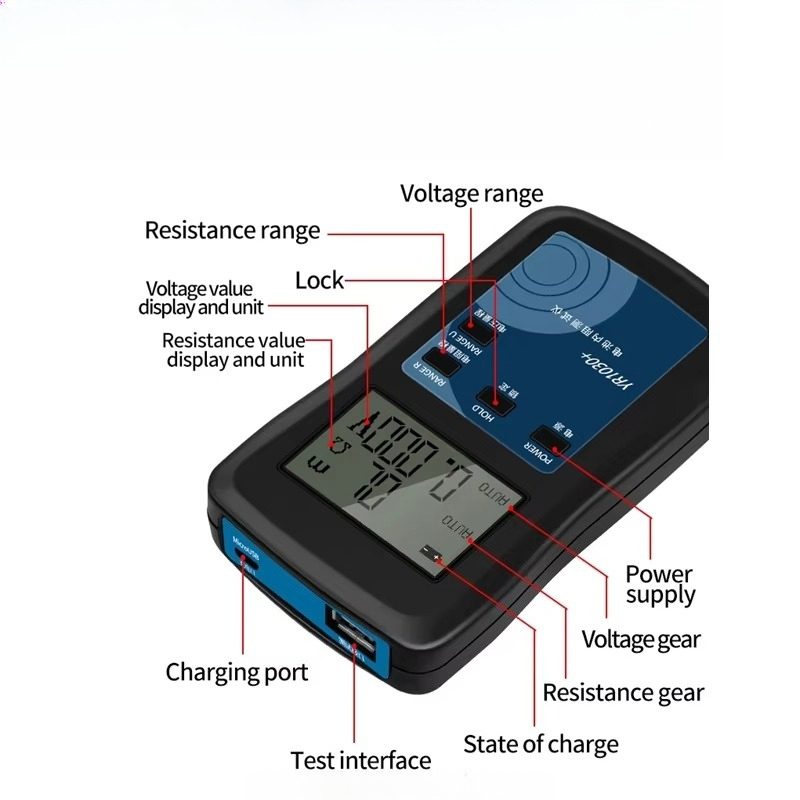 015 Portable 8-120V 50A DC Bat - огляд і ціна Monitor Portable Usb