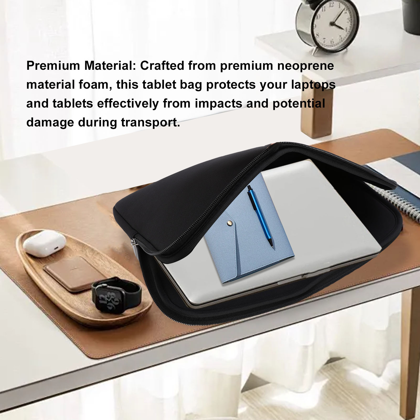 Tablet Bag Black Water Proof N - огляд і ціна Laptop Sleeve Neoprene
