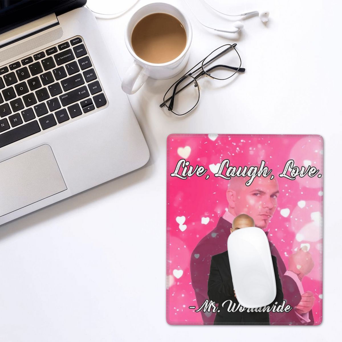 Mr. Worldwide Says To Live Lau - огляд і ціна Laptop Accessories Pink