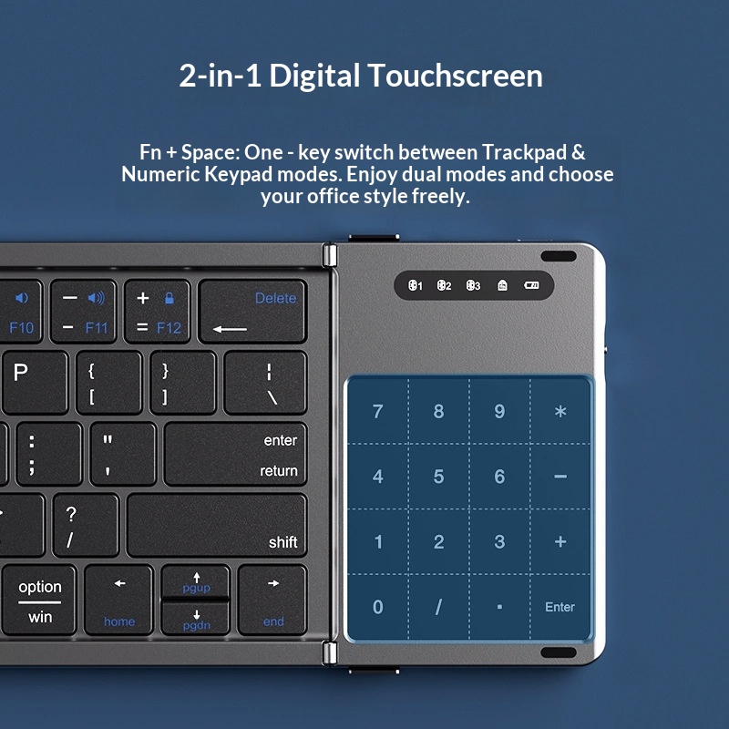 Mengzu Tri Fold Wireless Bluet - огляд і ціна Laptop Accessories Mouse