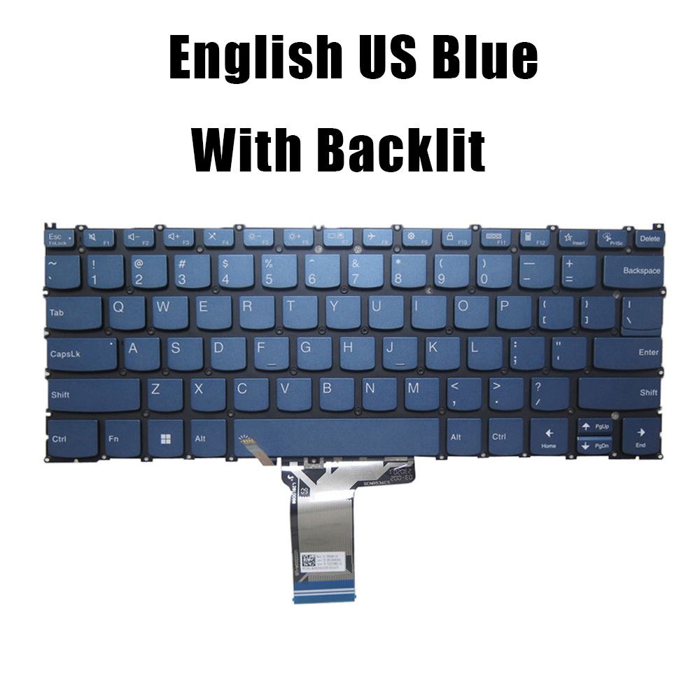 US/SW Grey/Blue Laptop Keyboar - огляд і ціна Yoga Laptop Accessories