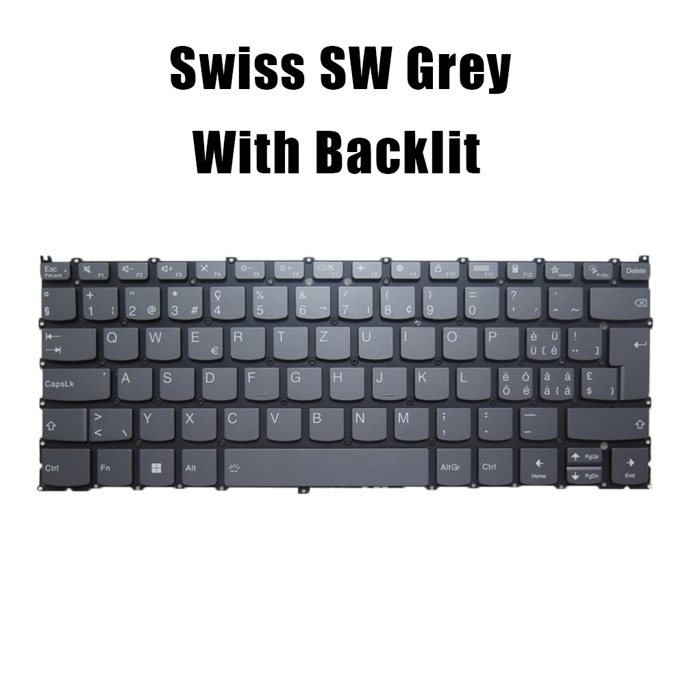 US/SW Grey/Blue Laptop Keyboar - огляд і ціна Yoga Laptop Accessories