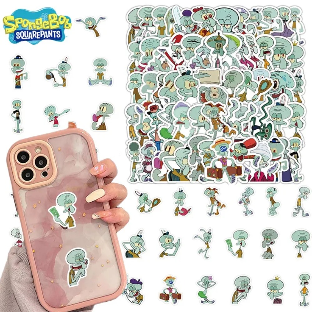 60Pcs SpongeBob Squidward Tent - огляд і ціна Laptop Accessories Case