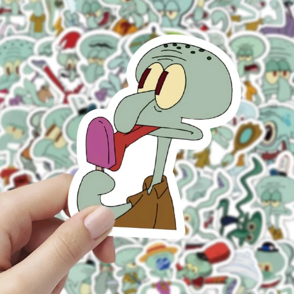 60Pcs SpongeBob Squidward Tent - огляд і ціна Laptop Accessories Case