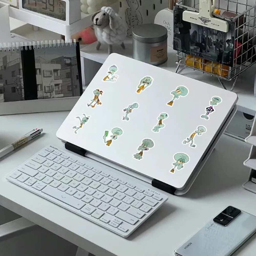 60Pcs SpongeBob Squidward Tent - огляд і ціна Laptop Accessories Case