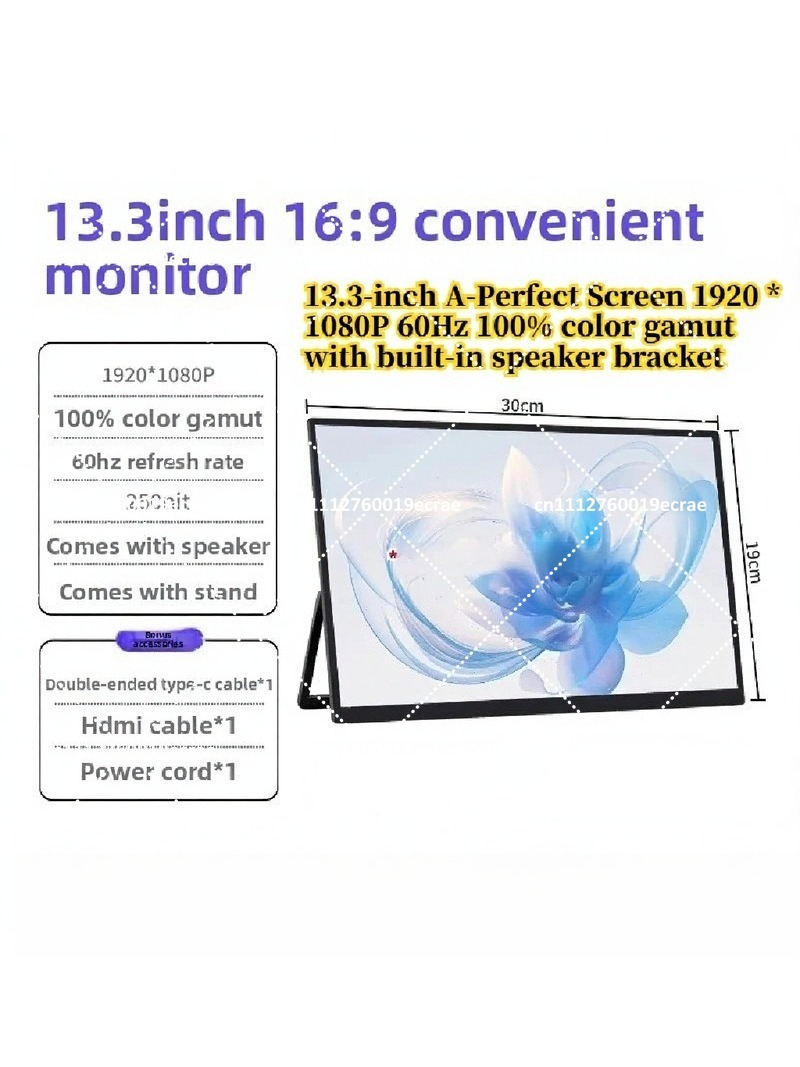 Portable 4K Monitor for Laptop - огляд і ціна Monitor Portable Usb